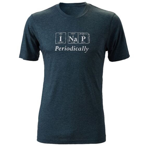 PERIODICALLY INSPIRED I nap periodically unisex tee shirt S‎ - Picture 1 of 9